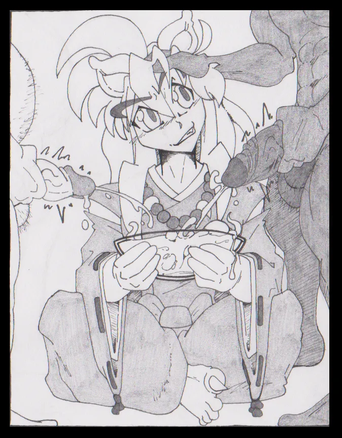 Cum Eating Inuyasha gay furry comic