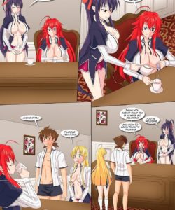 D x D 3 - The One-Night Stand Gremory Club 003 and Gay furries comics