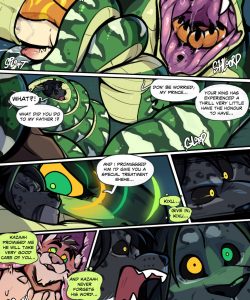 Dethroned 003 and Gay furries comics