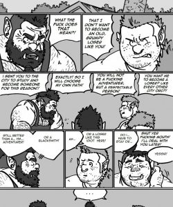 The Old Blacksmith 035 and Gay furries comics