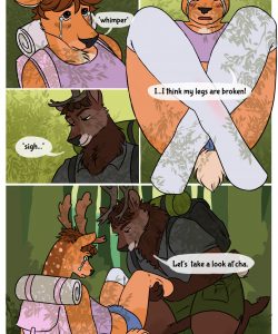 Forest Romp gay furry comic