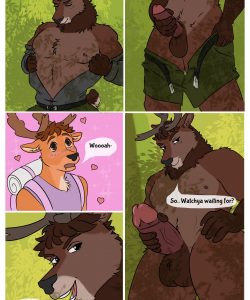 Forest Romp 013 and Gay furries comics