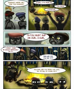 Yowl 1 - Black Cats Forever 004 and Gay furries comics