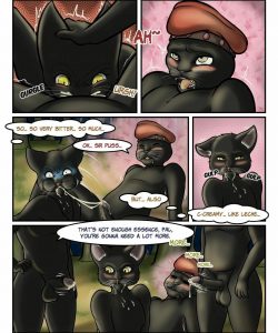 Yowl 1 - Black Cats Forever 007 and Gay furries comics