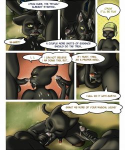 Yowl 1 - Black Cats Forever 008 and Gay furries comics