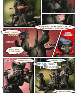 Yowl 1 - Black Cats Forever 010 and Gay furries comics