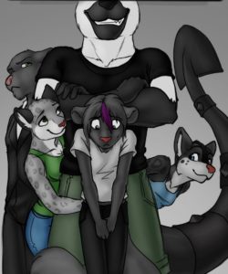 Daddy Issues 001 and Gay furries comics