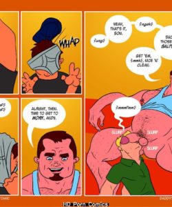 Daddy's House Year 1 – Chapter 3 – Sweaty Balls gay furry comic