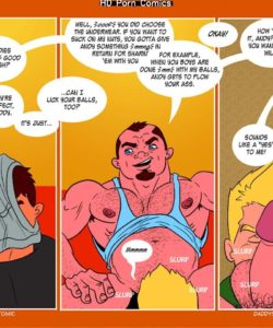 Daddy's House Year 1 - Chapter 3 - Sweaty Balls 004 and Gay furries comics