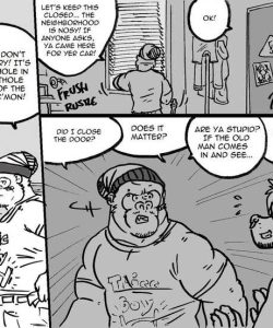 David & Brad 001 and Gay furries comics