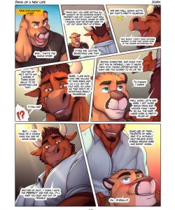 Dawn Of A New Life 014 and Gay furries comics