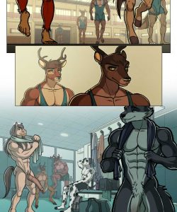 Deep Forest University 004 and Gay furries comics