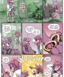 Dilly's Magic Rings 001 and Gay furries comics