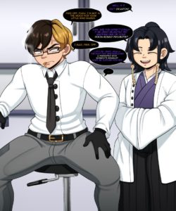 Dr Fukui And Dr Anton gay furry comic