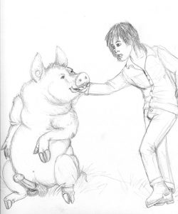 Pig Transformation 027 and Gay furries comics