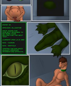 The Reptile Experiment 023 and Gay furries comics