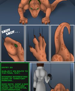 The Reptile Experiment gay furry comic