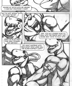 Extreme Dinosaurs 015 and Gay furries comics