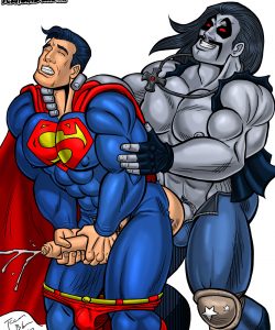 Superman VS Lobo 004 and Gay furries comics