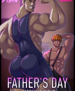 Father’s Day Morning Fight gay furry comic