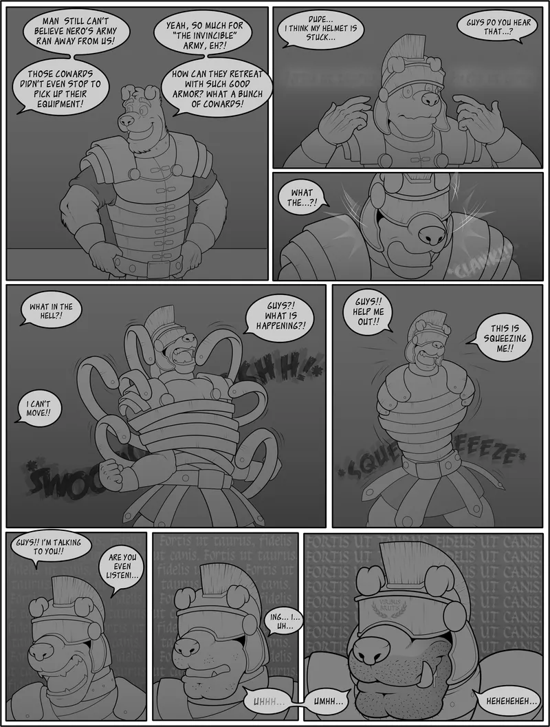 Forged In Steel gay furry comic