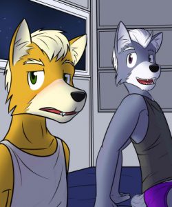 Fox And Wolf 006 and Gay furries comics