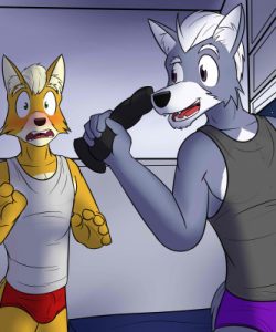 Fox And Wolf 009 and Gay furries comics