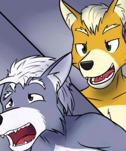 Fox And Wolf 027 and Gay furries comics