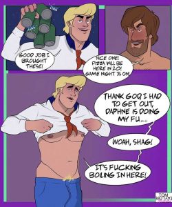 Fred & Shaggy In Game Night 003 and Gay furries comics