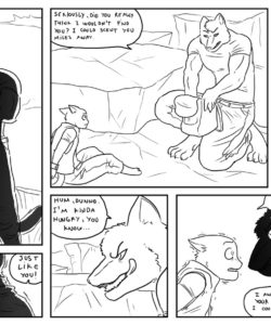 Gamma 1 – Lovely Thief gay furry comic