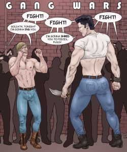 Gang Wars - David vs Goliath 001 and Gay furries comics