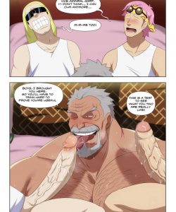 Garp's Training - Garp x Coby And Helmeppo 002 and Gay furries comics