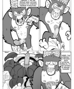 Go! Monkey Go! 017 and Gay furries comics