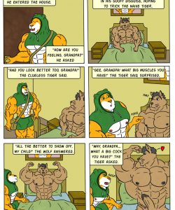 Green Grinding Hood 005 and Gay furries comics