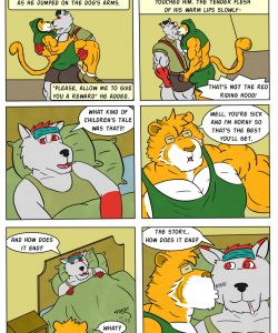 Green Grinding Hood 009 and Gay furries comics