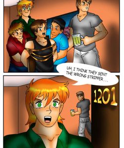 Greg's Bachelor Party 002 and Gay furries comics