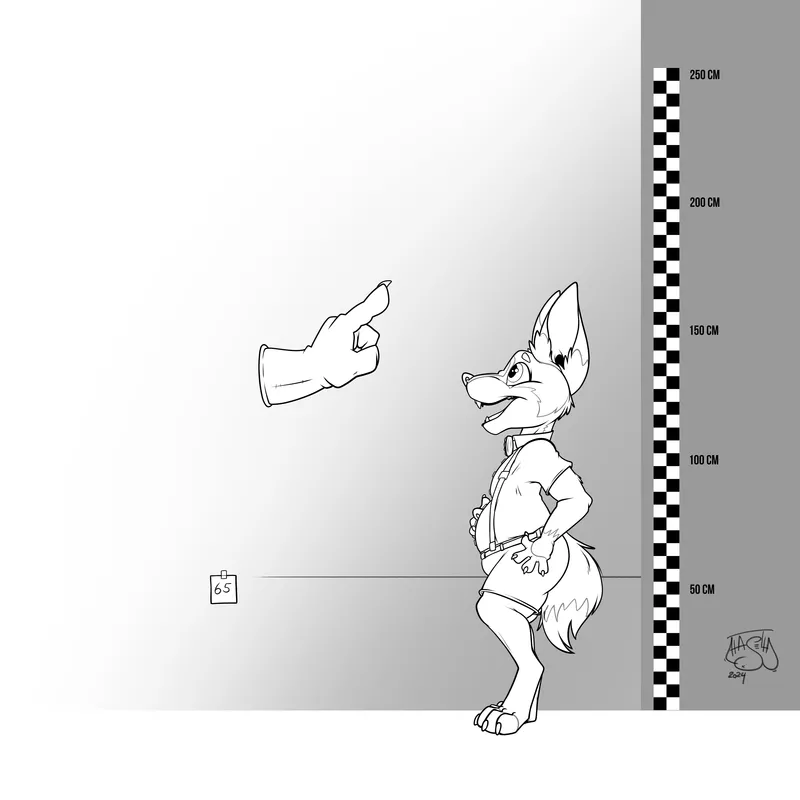 Growing Fennec gay furry comic