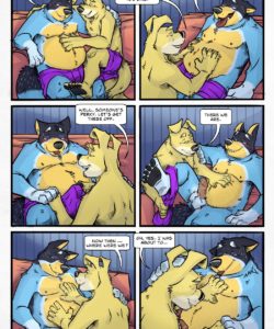 Guy's Night 004 and Gay furries comics