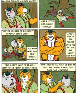 Hansel And Gerwulf 002 and Gay furries comics