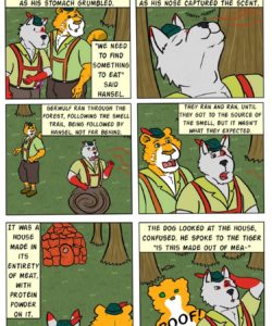 Hansel And Gerwulf 003 and Gay furries comics