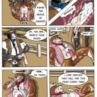 Horse Riding's Easy gay furry comic