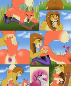How Foxes Hunt For Lions 001 and Gay furries comics