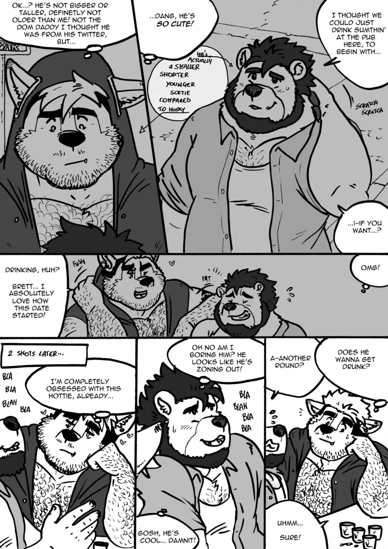 Husky92’s Valentine 2022 gay furry comic