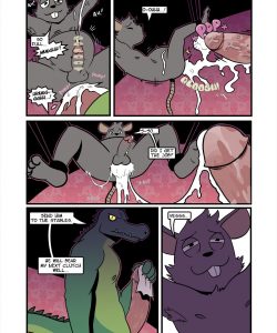 In The King's Clutches 017 and Gay furries comics
