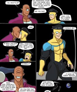 Invincible - Mark's Sexual Adventures 1 018 and Gay furries comics