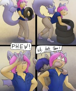 Just A Typical Day At Work 001 and Gay furries comics