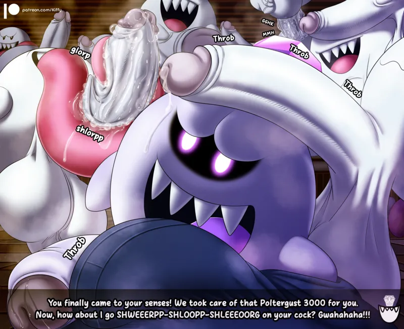 King Boo Shloopp’s On Cock gay furry comic
