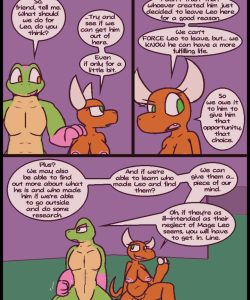 Leo The Magician 144 and Gay furries comics