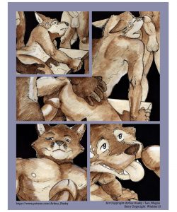 Letterman 008 and Gay furries comics