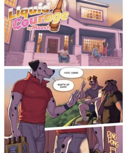 Liquid Courage 002 and Gay furries comics